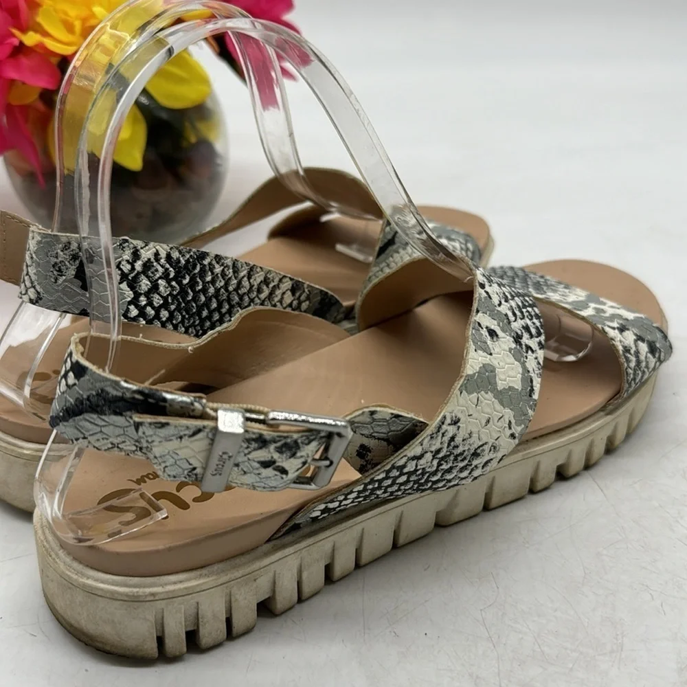Circus by Sam Edelman Snakeskin Sandals Size 9 MCS4998C